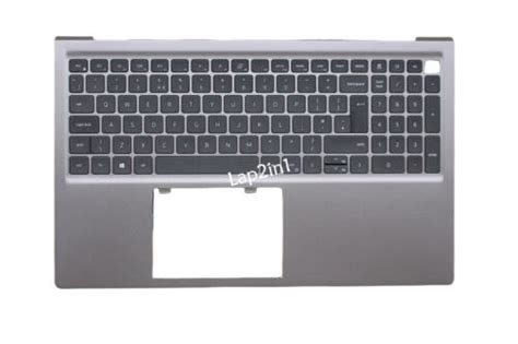 New Dell Inspiron Palmrest With Uk Keyboard P Tg Ebay