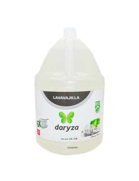 DARYZA LAVAVAJILLA GL X 3 8 LT NEUTRO