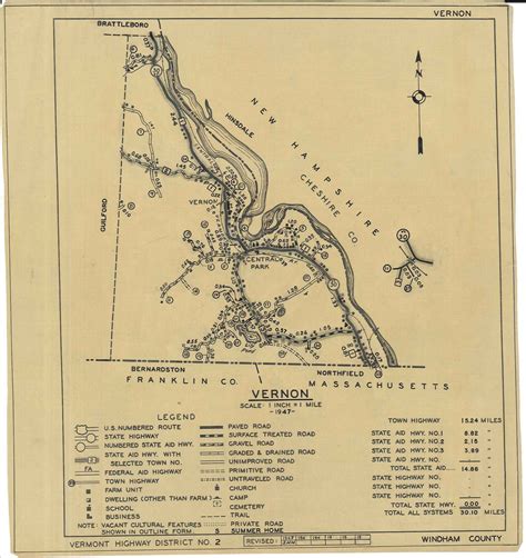 Vtransmaps Vermont Gov Maps Townmapseries Windham Co Vernon