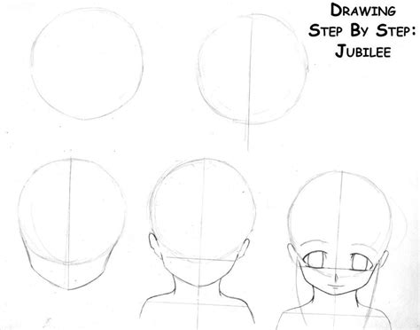 How To Draw Manga Girl Face Step By Step Manga