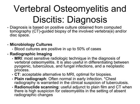 Discitis And Osteomyelitis In Sickle Cell Disease Ppt