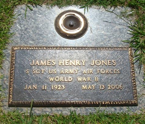 James Henry Jones 1923 2006 Mémorial Find A Grave