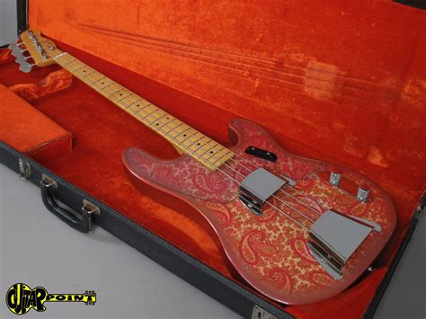 Fender Telecaster Bass 1968 Pink Paisley Bass For Sale Guitarpoint