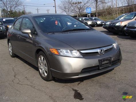 Galaxy Gray Metallic Honda Civic Lx Sedan Photo