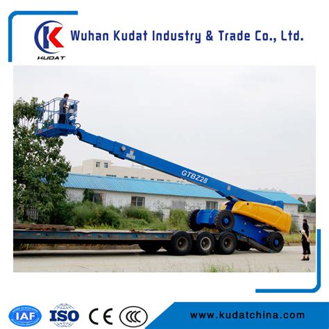 Telescopic Hydraulic Boom Lift With Ce Gtbz Boom Lift And