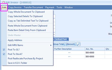 createeditview documenttransaction