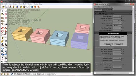 MODELUR Desenho Urbano Paramétrico dentro do SketchUp