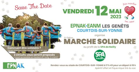 Marche Solidaire Fais Marcher Ton C Ur Le Mai Epnak