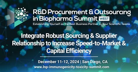 2024 Full Event Guide Procurement Outsourcing Biopharma West