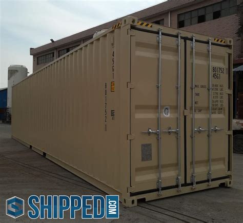 Buy 40ft New One Trip General Purpose High Cube Steel Shipping Containersecure Outdoor