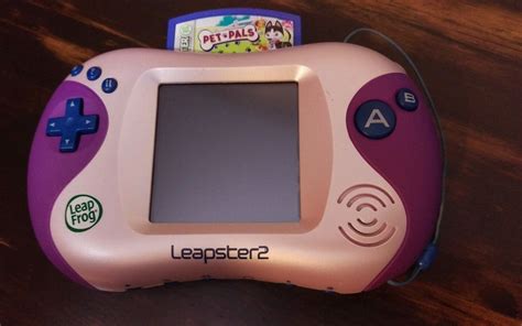 Leapfrog Learning System Purple And Pink Leapster 2 Handheld W Pet Pals