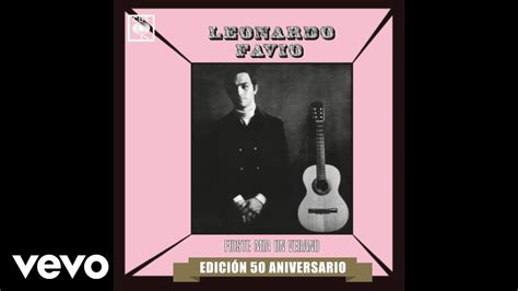 Leonardo Favio Quiero Aprender De Memoria Official Audio YouTube