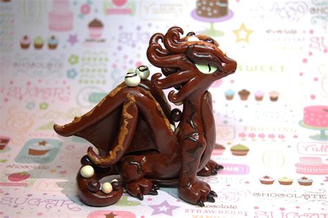 Chocolate Dragon By Snowifer On Deviantart