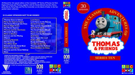 Thomas and Friends Complete Series 10 DVD cover AU by ArthurEngine on ...