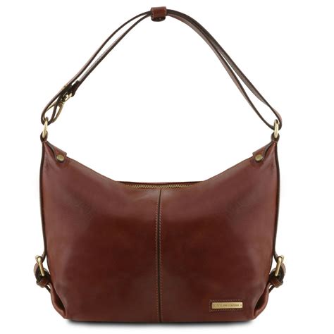 Sabrina Sac Boule En Cuir Marron Tl