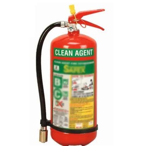 Mild Steel Body B And C Clean Agent Safex Fire Extinguisher For