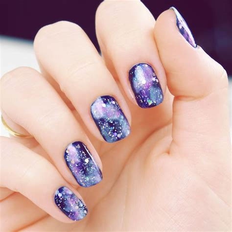 Nopaytoplayinbrum: Blue Purple Nail Design