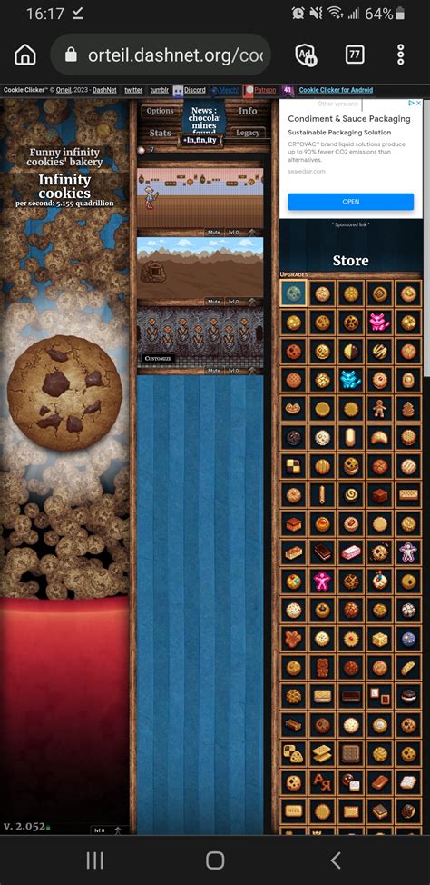 Infinity Cookies R Cookieclicker