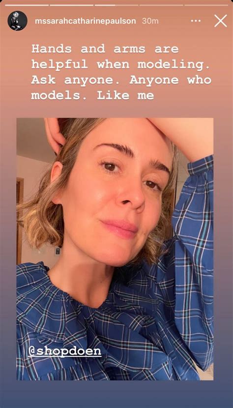 Sarah Paulson Powerful Women Girly Lady Model Quick Ahs Cast