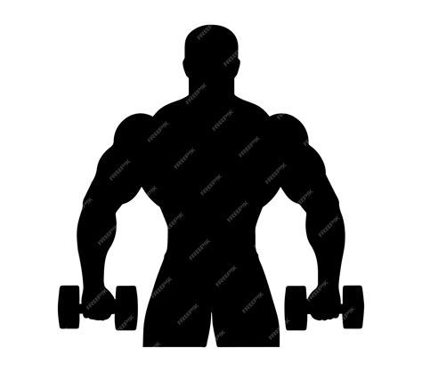 Premium Vector Bodybuilding Vector Bodybuilding Vector Icon In Flat Style