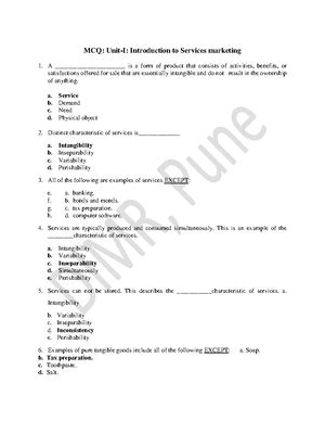 MCQ OSCM Unit 1 MCQ For 4th Semester SCM MCQ Unit 1 Introduction