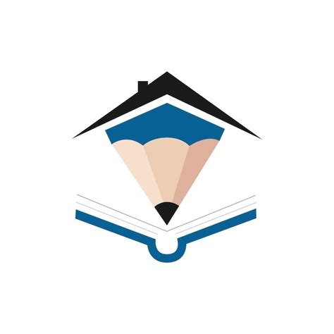 Premium Vector | SCHOOL PENCIL LOGO