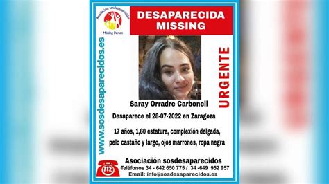 Desaparece Una Menor De A Os En Zaragoza