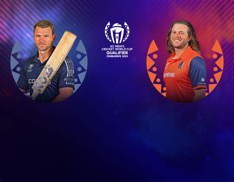 Scotland Vs Netherlands Super Sixes Match 8 Match Live Score ICC