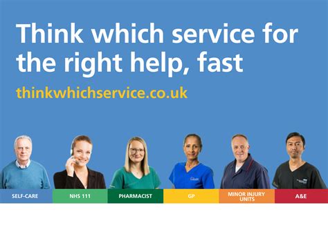 Think Which Service Campaign Toolkit Nhs Shropshire