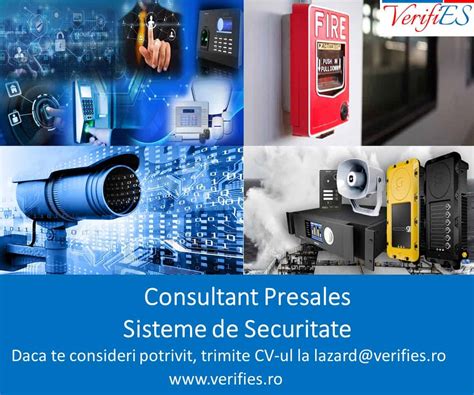 Consultant Presales Sisteme De Securitate Verifies Security