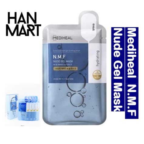 Mediheal N M F Nude Gel Mask Pack Ea Shopee Singapore