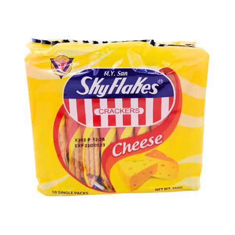 My San Skyflakes Crackers Cheese 25g X 10s