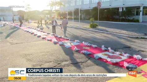 Corpus Christi É Feriado Em Florianopolis - Feriado de Corpus Christi tem tapetes artesanais em ruas de ...
