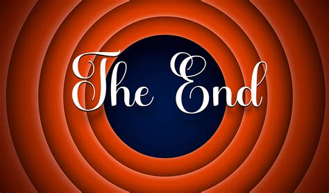 The End Movie Screen