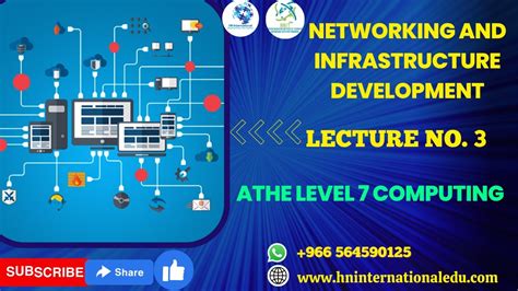 Networking And Infrastructure Development Lecture No 03 ATHE Level 7