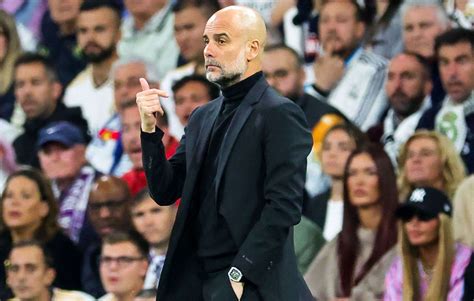 Ligue Des Champions Pep Guardiola Portait Une Montre Estim E