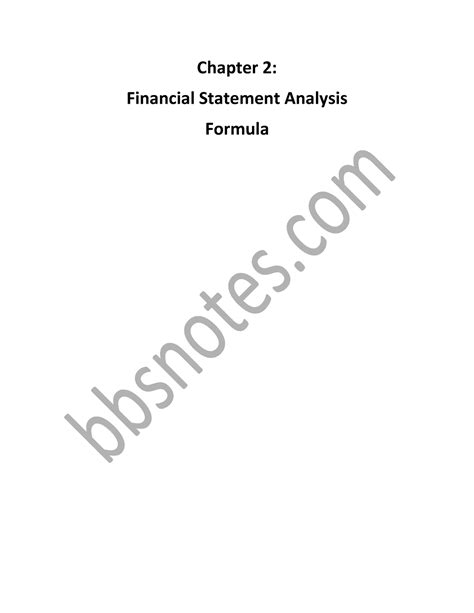 Chapter Finance Notes Bachelors Of Business Administration Tu