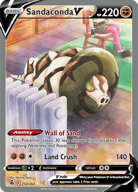 Greedent V Alternate Full Art SWSH08 Fusion Strike Pokemon