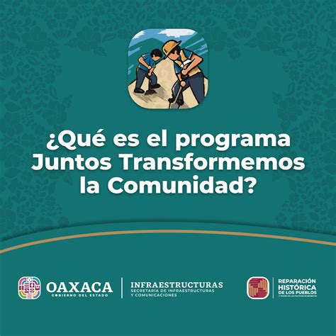 Gobierno De Oaxaca On Twitter Conoce Los Objetivos Del Programa