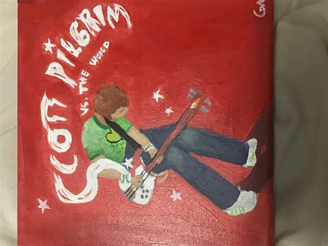 scott pilgrim painting! : r/ScottPilgrim