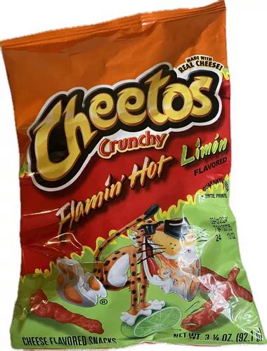 Cheetos Flaming Hot Con Limon Americano 92 G Cuotas Sin Interés