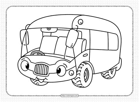 Printable Tayo Coloring Pages Free Printable Coloring Pages For Kids