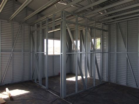 Steel Stud Wall Frame Pricing - Sheds For Sale Garages Farm Carports