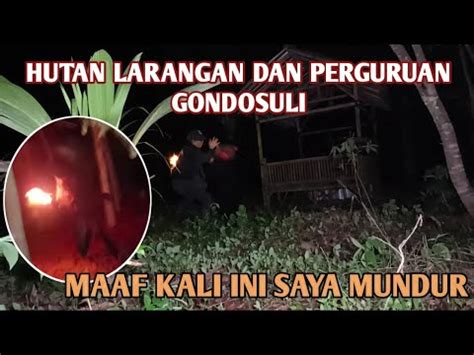 Live Misteri Sendiri Datang Hutan Larangan Youtube