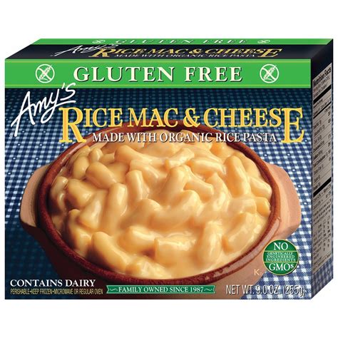 Frozen gluten free mac & cheese: Amy's gluten free mac & cheese review ...