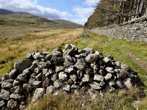 Piles Of Stones For The Upkeep Of The Eric Jones Geograph Ireland