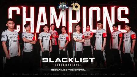 Blacklist International Reclaim Crown At MPL PH Season 10 ONE Esports