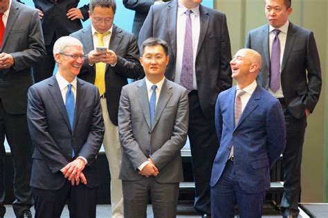 Mark Zuckerberg wears a suit, Jeff Bezos is best-dressed at meeting ...