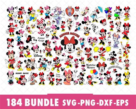 Disney Mickey Mouse Svg Bundle Files For Cricut Silhouette Disney