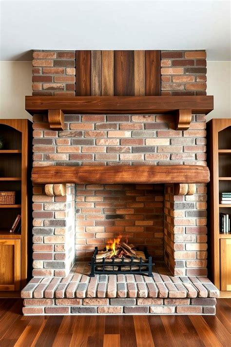 24 Rustic Brick Fireplace Ideas For Warmth And Character